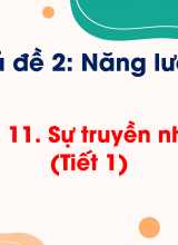 Chủ đề 2 - Bài 11 Sự truyền nhiệt (Tiết 1)